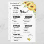 Was in Ihrem Purse Dusche Englisch Spanisch Spiel (Vorne/Hinten)