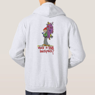 Was in Ihrem Rucksack Hoodie