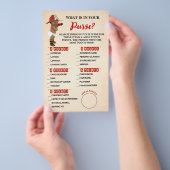 Was in Ihrer Pures OM Fireman Baby Shower Card ist Flyer (Handgriff)