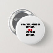 Was in TUNESIEN geschieht, bleibe dort Button (Vorne & Hinten)