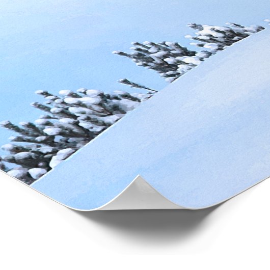 Was in uns steckt - Motivierend Zitat - schwarzes Poster (Ecke)