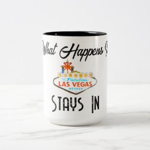 Was in Vegas passiert, bleibt in Vegas Tasse ☕ L