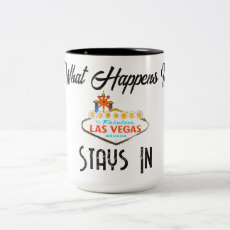 Was in Vegas passiert, bleibt in Vegas Tasse ☕ | L