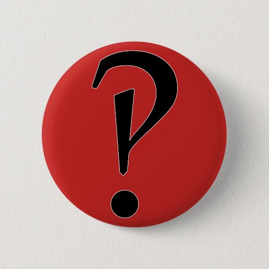 Was?! Interrobang?! Button (Vorderseite)