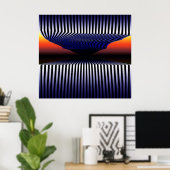 Was ist am Ende des Tunnels? Poster (Heimbüro)