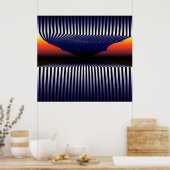 Was ist am Ende des Tunnels? Poster (Küche)