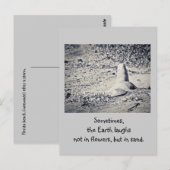 Was ist am Strand? Postkarte (Vorne/Hinten)