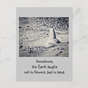 Was ist am Strand? Postkarte