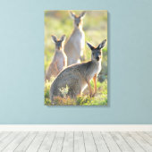 WAS IST AUF! 16 x 24 Leinwanddruck (Insitu (Holzboden))