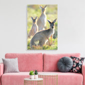 WAS IST AUF! 16 x 24 Leinwanddruck (Insitu (Wohnzimmer))