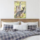 WAS IST AUF! 16 x 24 Leinwanddruck (Insitu (Schlafzimmer))