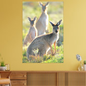 WAS IST AUF! 40 x 60 Leinwanddruck (Insitu (Wohnzimmer))