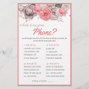 Was ist auf deinem Handy? Spielkarten-Flyer Flyer