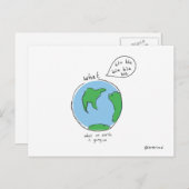 Was ist auf der Postkarte? Postkarte (Vorne/Hinten)