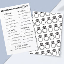 Was ist auf Ihrem Handy-Spiel - Brautparty-Aktivit