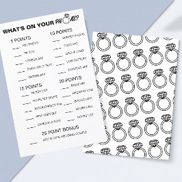 Was ist auf Ihrem Handy-Spiel - Brautparty-Aktivit