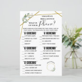 Was ist auf Ihrem Handy zweisprachiges Brautparty? (Stehend Vorderseite)