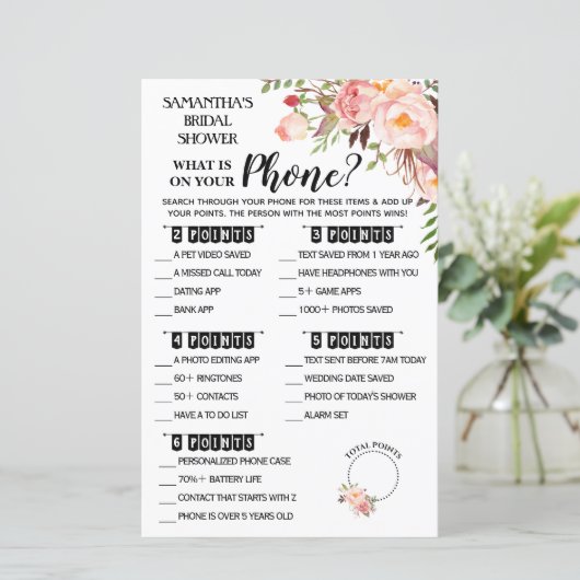 Was ist auf Ihrem Telefon Dusche englisch spanisch (Stehend Vorderseite)