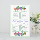 Was ist auf Ihrem Telefon Succulent Baby Shower (Stehend Vorderseite)