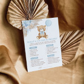 Was ist auf Ihrer Phone Baby Shower Game Card? Einladung