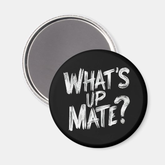 Was ist aus Mate? Magnet (Vorderseite/Rückseite)