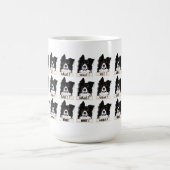Was ist! Border Collie Kaffeetasse (Mittel)