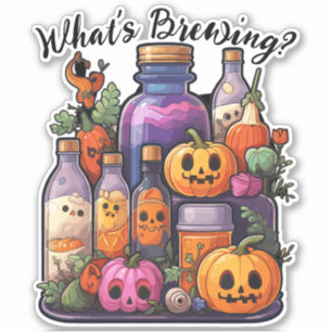 "Was ist Brewing?" Aufkleber für Inhaltsstoffe