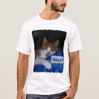 Was ist? Cat Spaß Tshirt