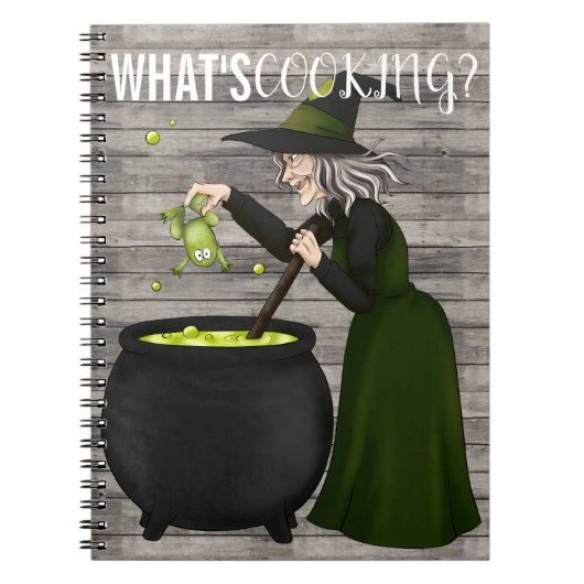 Was ist Cooking Hexe? Notizblock (Vorderseite)