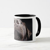 Was ist da drin Nosey Dog? Tasse (VorderseiteRechts)
