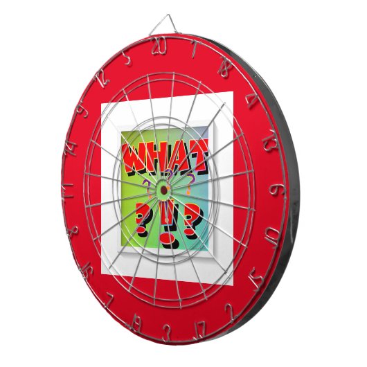 Was ist? Dartboard Dartscheibe (Vorderseite rechts)