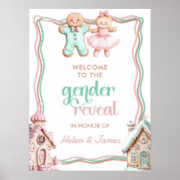 Was ist das Baking Lebkuchen Gender Reveal Willkom