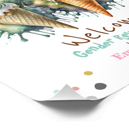 Was ist das Begrüßungszeichen des Scoop Gender Rev Fotodruck (Ecke)