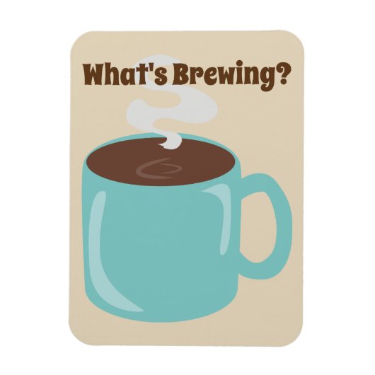 Was ist das Brewing Tasse? Magnet (Vertikal)