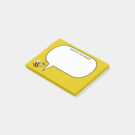 Was ist das Buzz Bier Personalize? Post-it Klebezettel (angewinkelt)