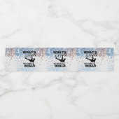 Was ist das Leben ohne Tore, Fußball-Spieler Wasserflaschenetikett (Einzelnes Label)