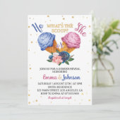 Was ist das Party der Schottenkrebserkrankung? Einladung (Stehend Vorderseite)