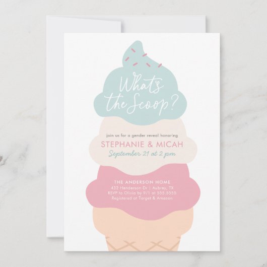 Was ist das Party der Schottenkrebserkrankung? Einladung (Vorderseite)