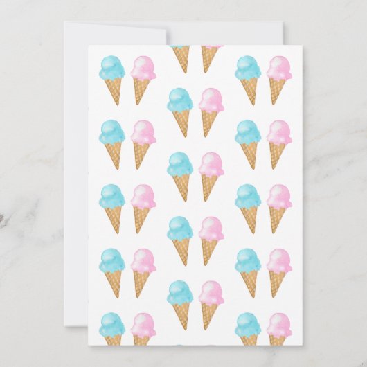 Was ist das Party für männliche oder weibliche Gen Einladung (Rückseite)