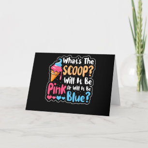 Was ist das Scoop Gender Reveal Ice Cream Baby? Karte