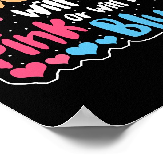 Was ist das Scoop Gender Reveal Ice Cream Baby? Poster (Ecke)