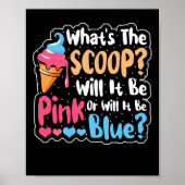 Was ist das Scoop Gender Reveal Ice Cream Baby? Poster (Vorne)