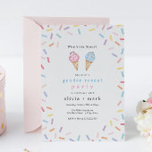 Was ist das Scoop Gender Reveal Ice Cream Party? Einladung