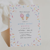 Was ist das Scoop Gender Reveal Ice Cream Party? Einladung