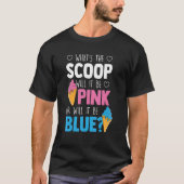 Was ist das Scoop Gender Reveal Party Team Blue? T-Shirt (Vorderseite)