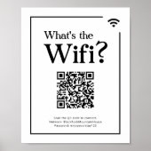 Was ist das Wifi? Unterschreiben für Zuhause zur F Poster (Vorne)