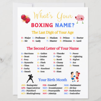 Was ist dein Boxname-Spiel?