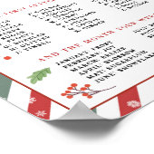 Was ist dein Elfername Weihnachts-Party? Poster (Ecke)