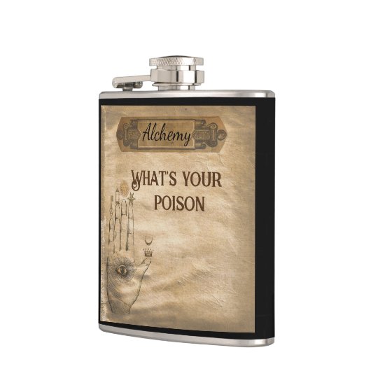 Was ist dein Gift? Flachmann (Links)