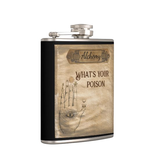 Was ist dein Gift? Flachmann (Rechts)